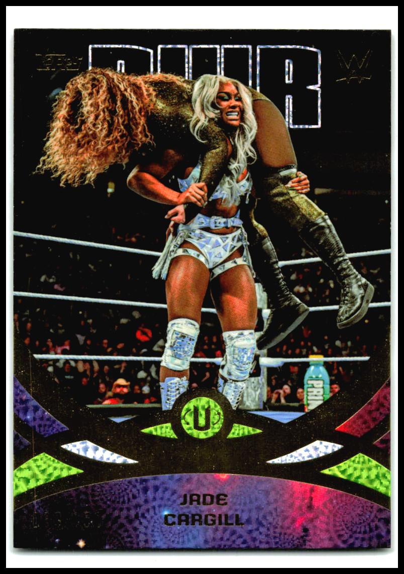 2026 Topps Universe WWE Neon Green Vortex #251 Jade Cargill #/150