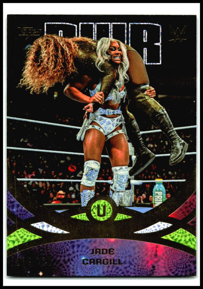 2026 Topps Universe WWE Neon Green Vortex #251 Jade Cargill #/150