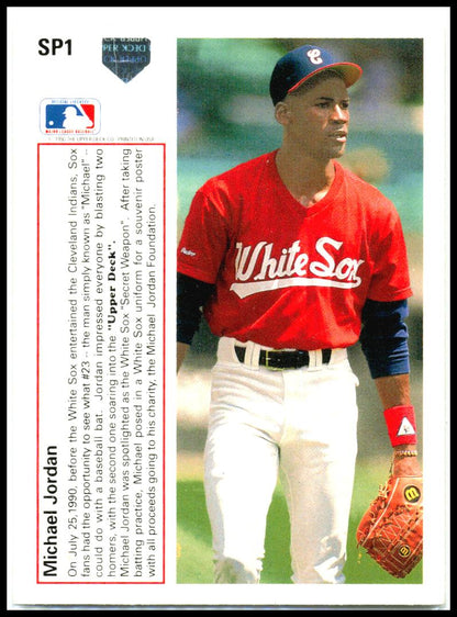 1991 Upper Deck #SP1 Michael Jordan Chicago White Sox