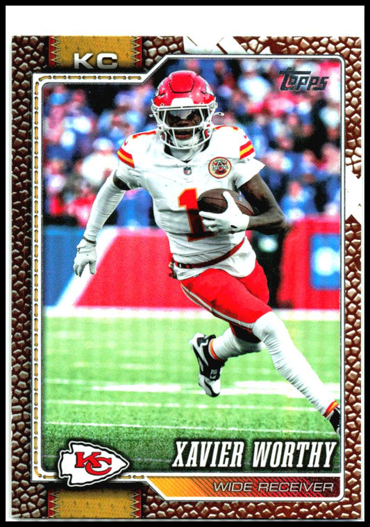 2026 Topps Flagship #96 Xavier Worthy Kansas City Chiefs