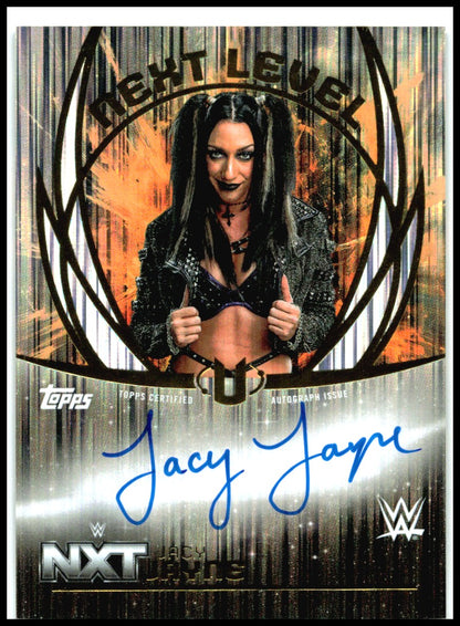 2025 Topps Universe WWE Next Level Autographs #NLA-JJA Jacy Jayne AU