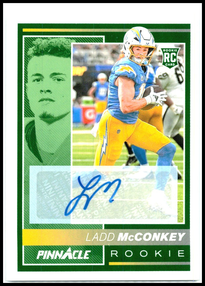 2024 Panini Encore Auto #/199 #266 Ladd McConkey RC AU Chargers