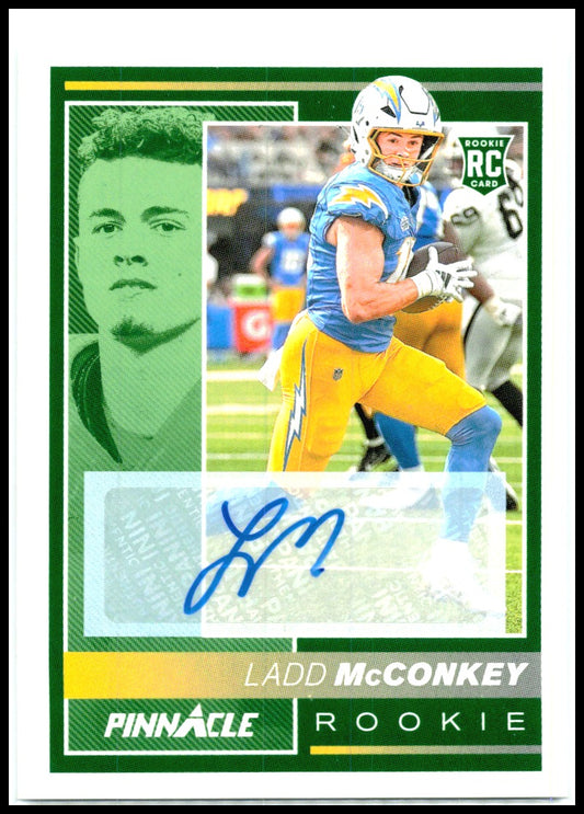 2024 Panini Encore Auto #/199 #266 Ladd McConkey RC AU Chargers