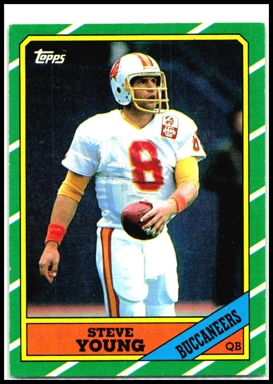 1986 Topps #374 Steve Young RC Tampa Bay Buccaneers