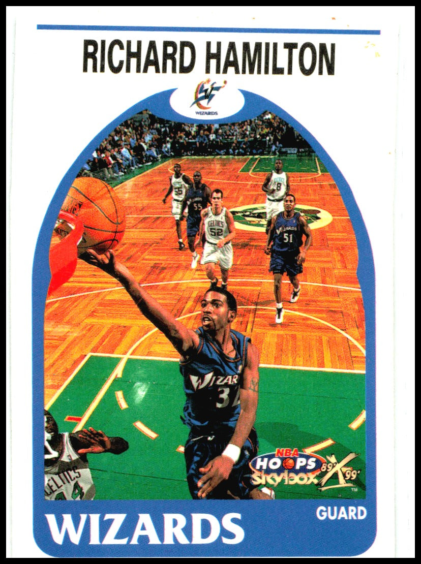 1999-00 Hoops Decade #15 Richard Hamilton RC Washington Wizards
