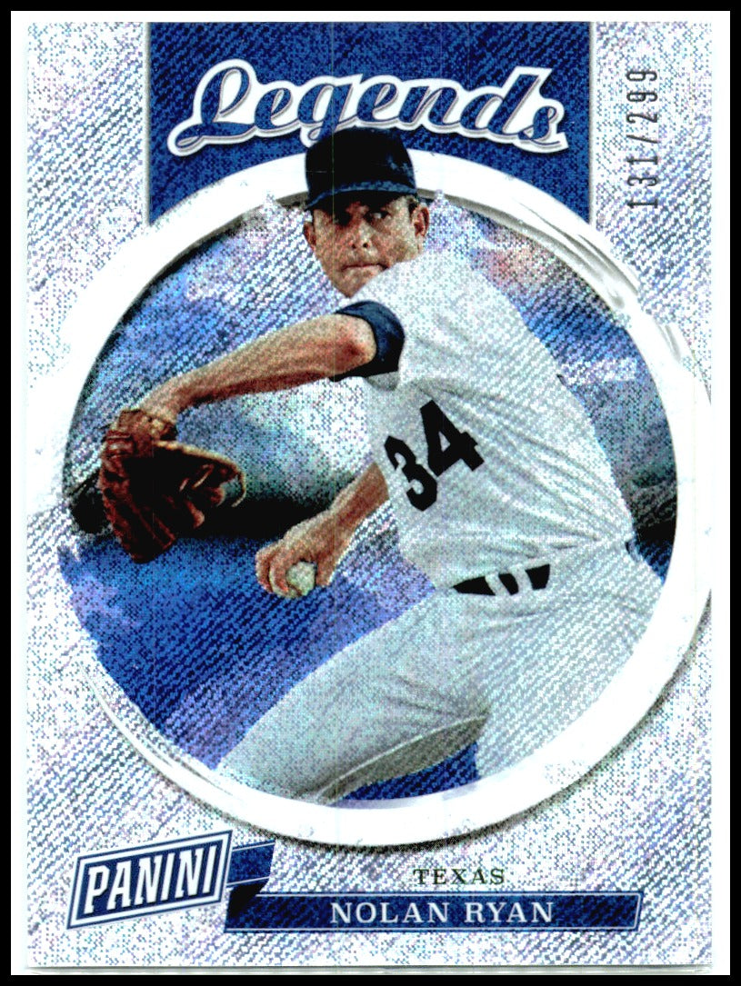 2018 Panini National Sports Legends #LEG15 Nolan Ryan Texas