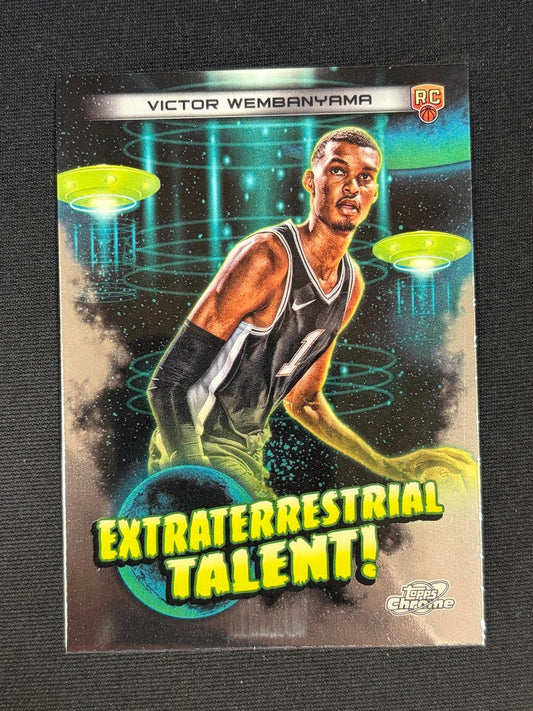 2023-24 Topps Chrome Cosmic Extraterrestrial Talent #ET-16 Victor Wembanyama
