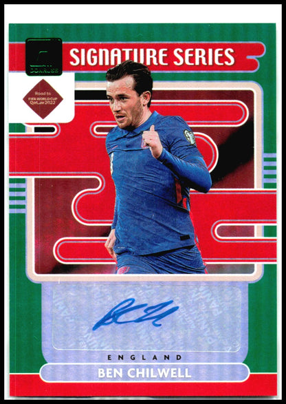 2021-22 Donruss Signature Series Green #SS-BC Ben Chilwell AU England