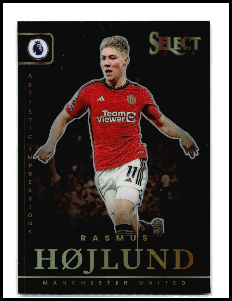 2023-24 Select Premier League Artistic Impressions #11 Rasmus Hojlund