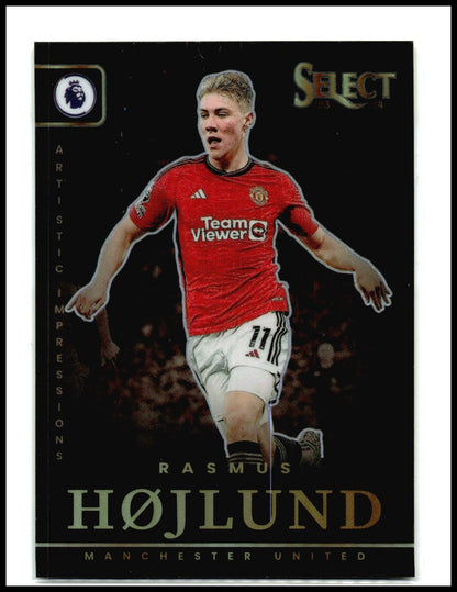 2023-24 Select Premier League Artistic Impressions #11 Rasmus Hojlund
