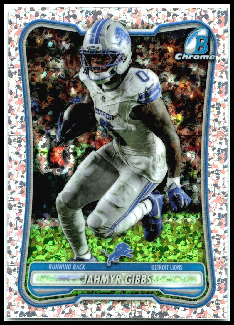 2026 Bowman Chrome Speckle #BCV-30 Jahmyr Gibbs Detroit Lions