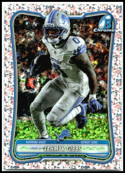 2026 Bowman Chrome Speckle #BCV-30 Jahmyr Gibbs Detroit Lions