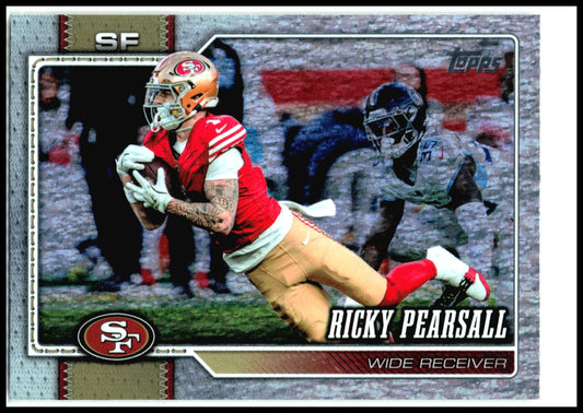 2026 Topps Sandglitter #182 Ricky Pearsall San Francisco 49ers