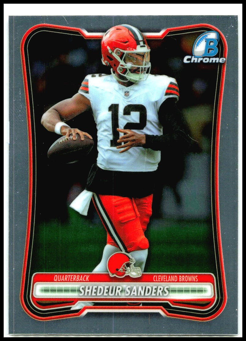 2026 Bowman Chrome #BCV-25 Shedeur Sanders Cleveland Browns