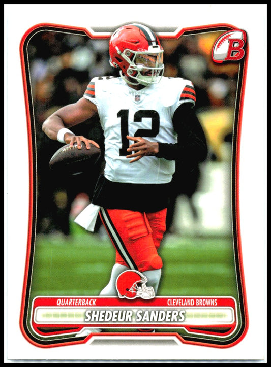 2026 Bowman #25 Shedeur Sanders Cleveland Browns