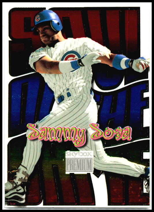 1999 SkyBox Premium Soul of the Game #15SG Sammy Sosa Chicago Cubs