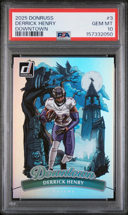 2025 Panini Donruss Downtown #3 Derrick Henry