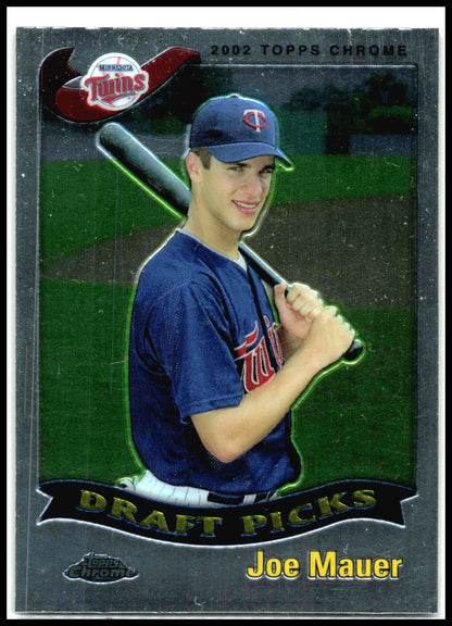 2002 Topps Chrome #622 Joe Mauer RC Minnesota Twins