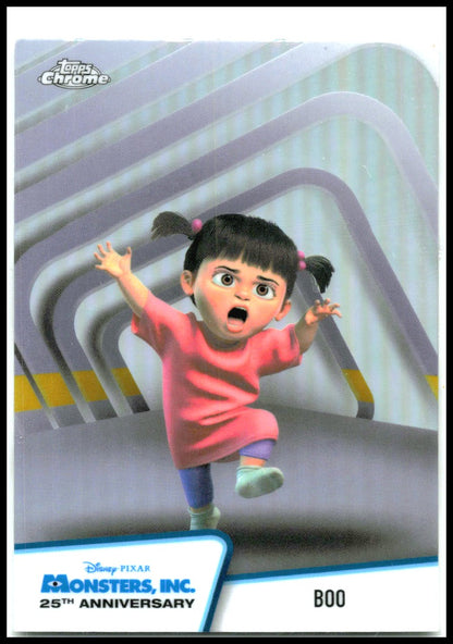 2026 Topps Chrome Disney Monsters, Inc. 25th Anniversary #MI-2 Boo