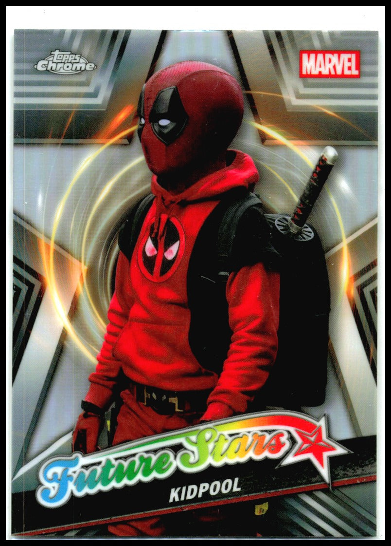 2025 Topps Chrome Marvel Deadpool Future Stars #FS-7 Kidpool