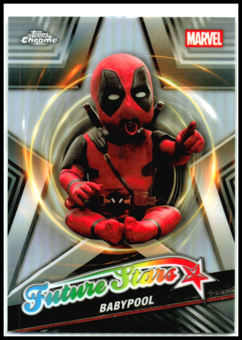 2025 Topps Chrome Marvel Deadpool Future Stars #FS-3 Babypool