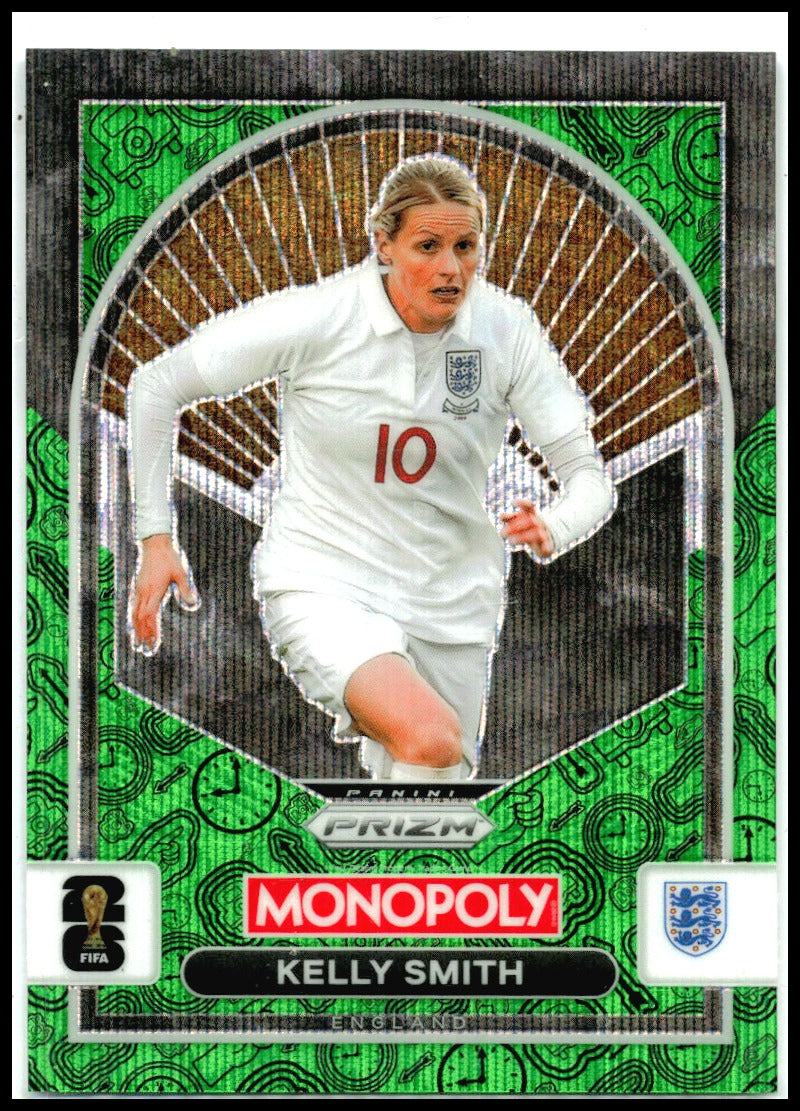 2026 Prizm Monopoly FIFA World Cup Four Corners Green Wave # Kelly Smith England