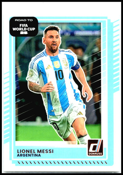 2025-26 Donruss Road to FIFA World Cup #154 Lionel Messi Argentina