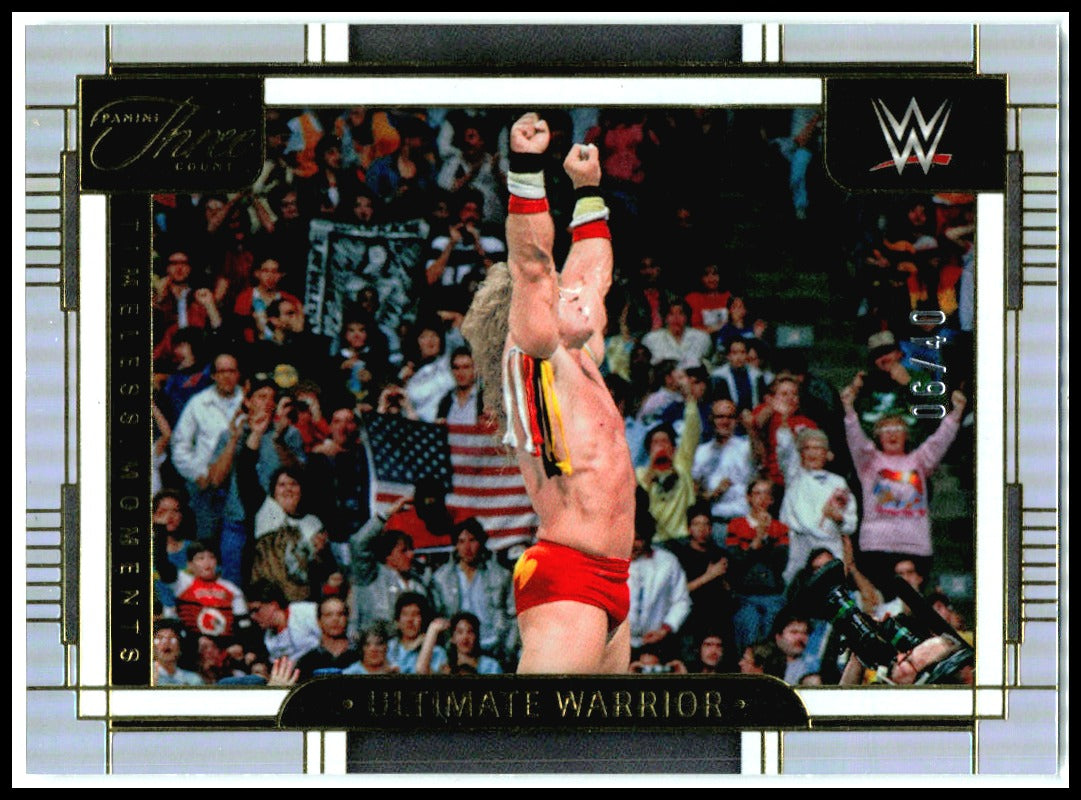 2024 Panini Three Count WWE #191 Ultimate Warrior #/40