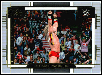 2024 Panini Three Count WWE #191 Ultimate Warrior #/40