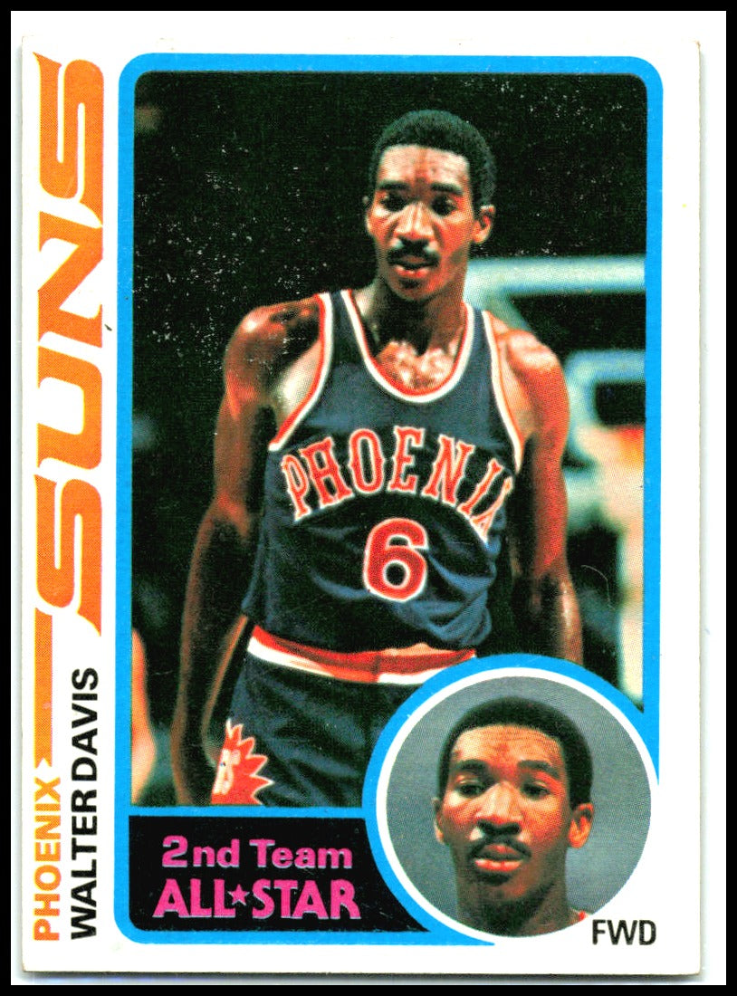 1978-79 Topps #10 Walter Davis RC Phoenix Suns