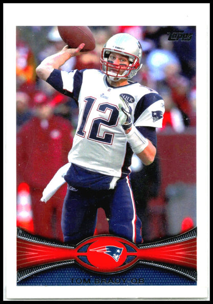 2012 Topps #440 Tom Brady New England Patriots