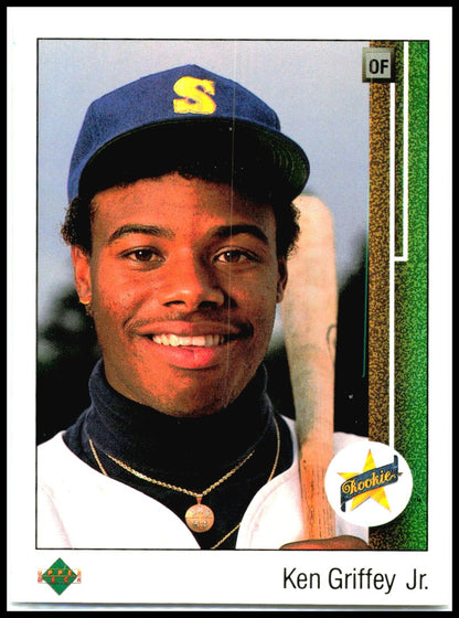 1989 Upper Deck #1 Ken Griffey Jr. RC Seattle Mariners