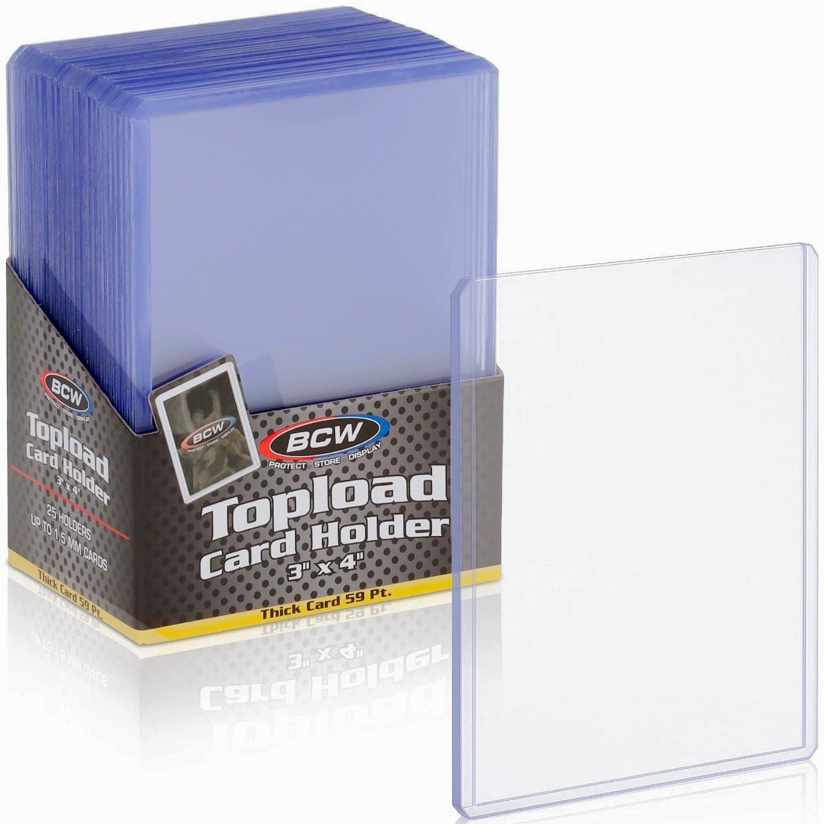 BCW 59 pt Toploaders