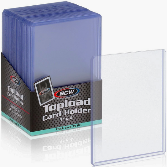 BCW 79 pt Toploaders