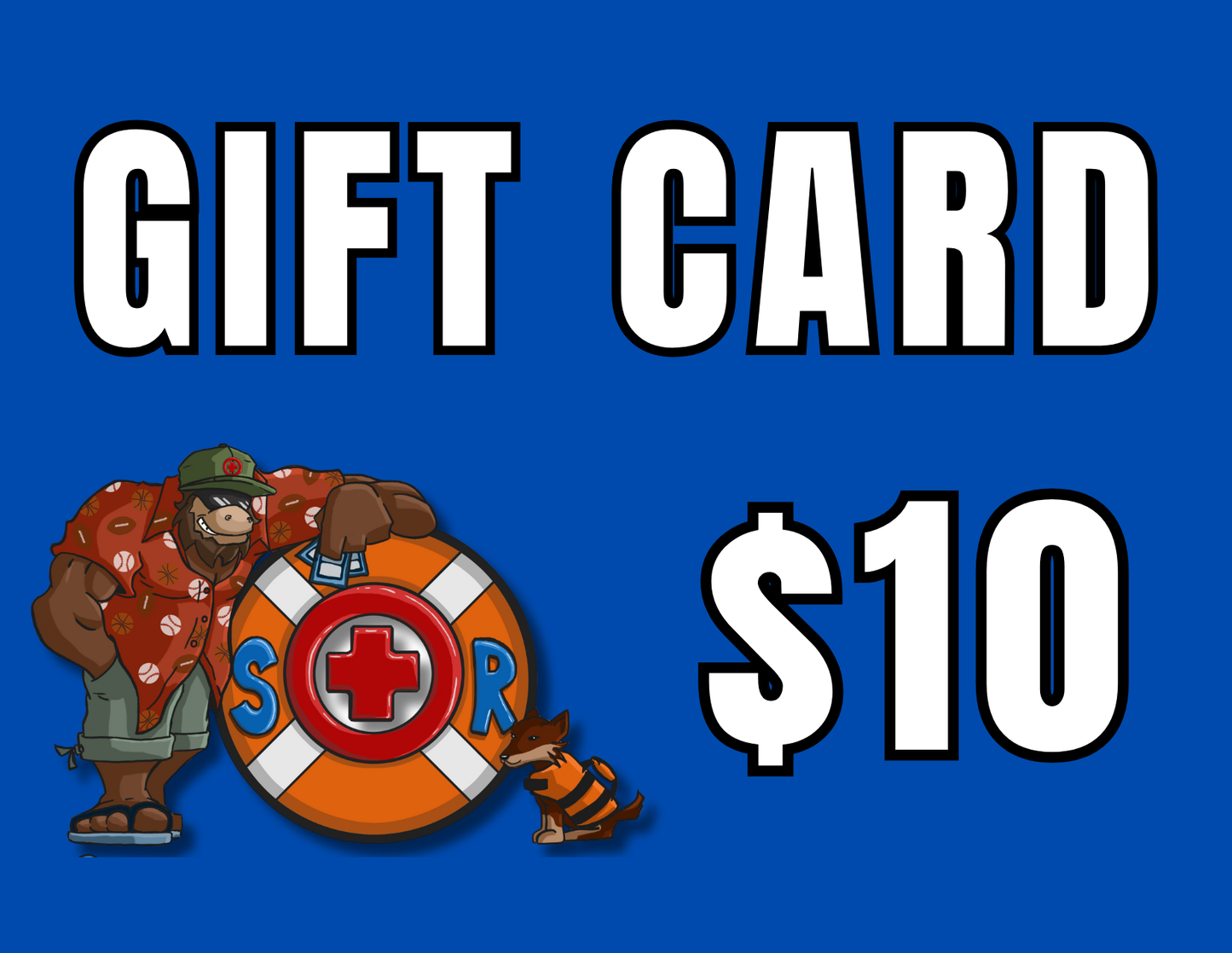 Search and Rescue Cards - Gift Card