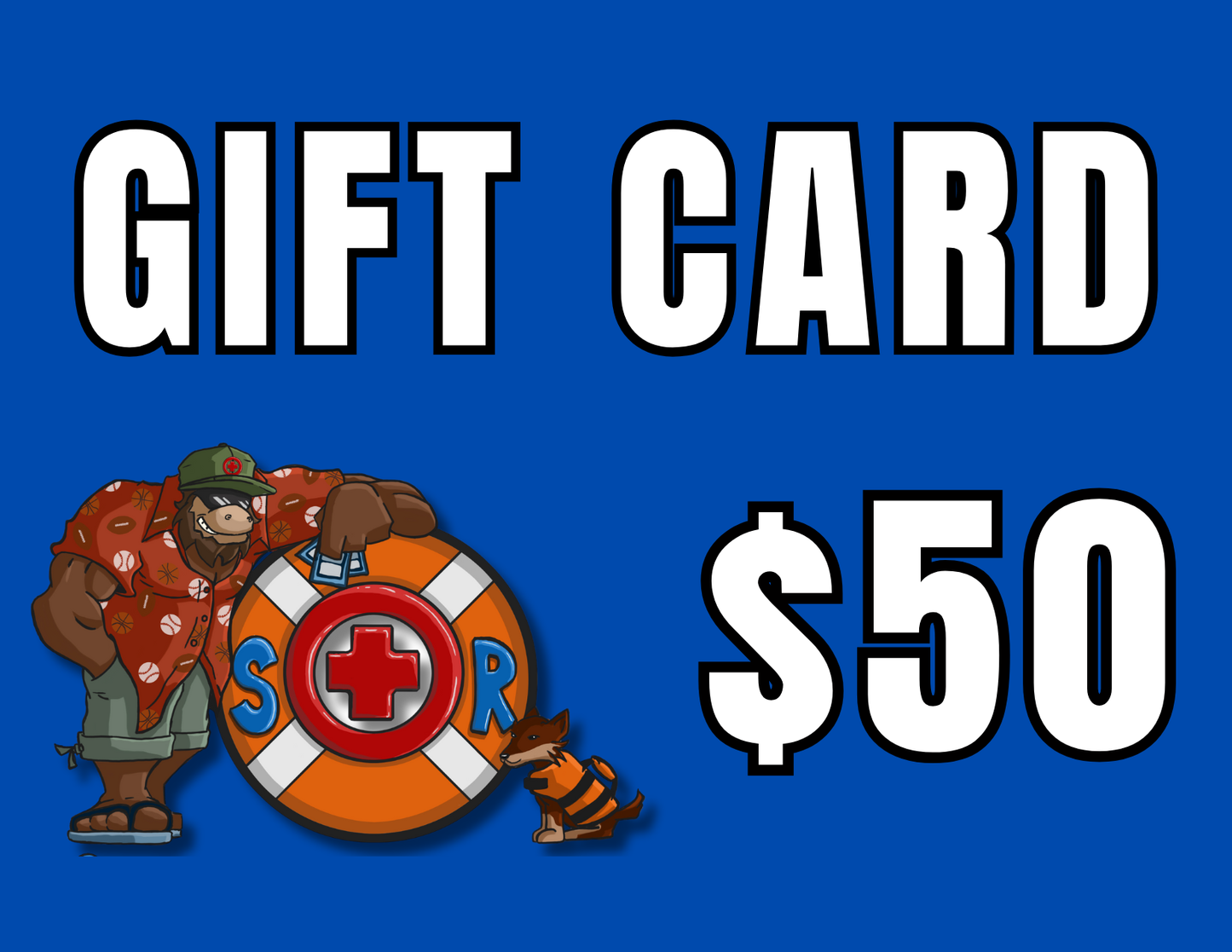 Search and Rescue Cards - Gift Card