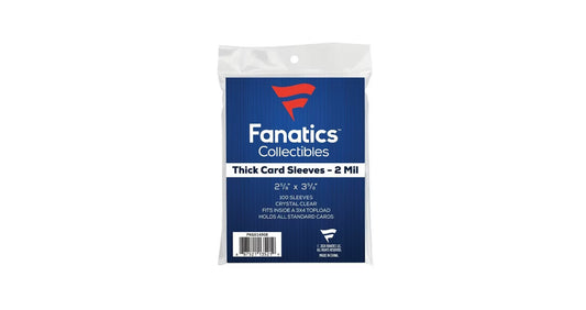 Fanatics Collectibles Thick Soft Sleeves - 100 Count