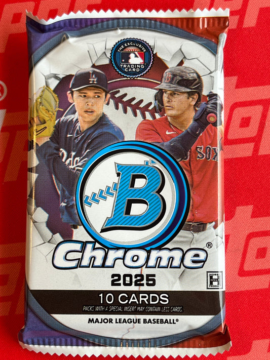 2025 bowman chrome baseball hobby Pack