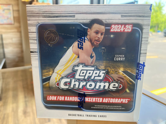 2024-25 Topps Chrome Basketball Mega Box