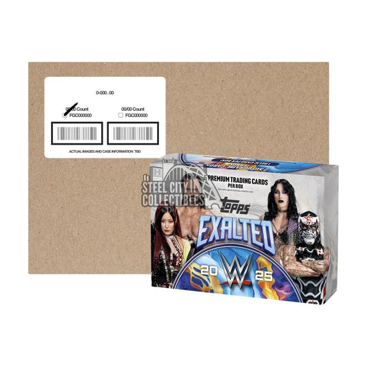 2025 Topps WWE Exalted Hobby 10-Box Case