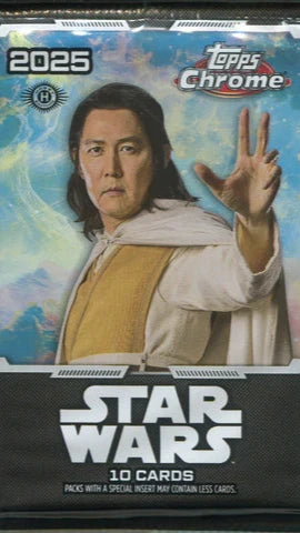 2025 Topps Chrome Star Wars Hobby Pack