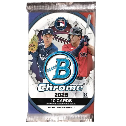 2025 Bowman Chrome Baseball Hobby Pack