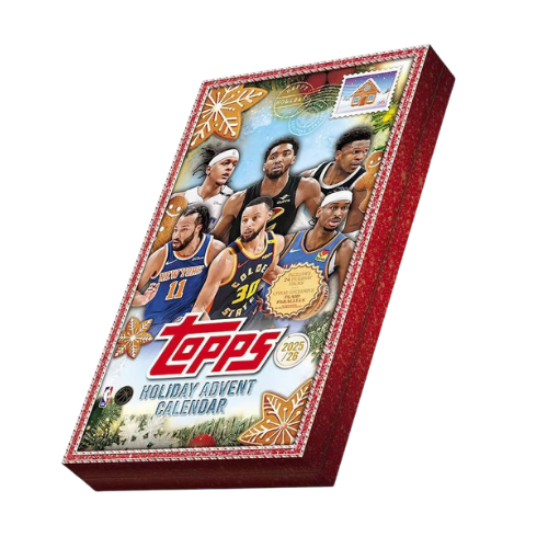 2025-26 Topps Holiday Basketball Countdown Calendar Box