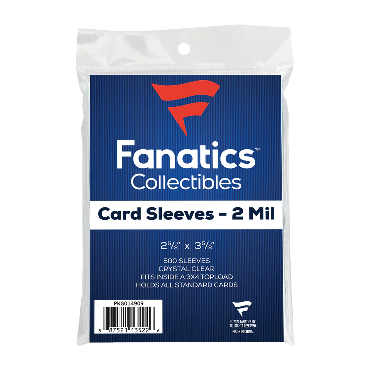 Fanatics Sleeves - 500ct