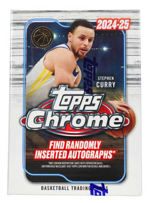 2024-25 Topps Chrome Basketball Blaster Box