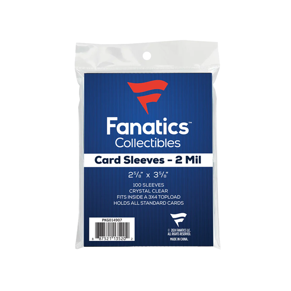Fanatics Sleeves - 100ct