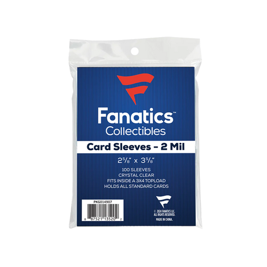 Fanatics Sleeves - 100ct