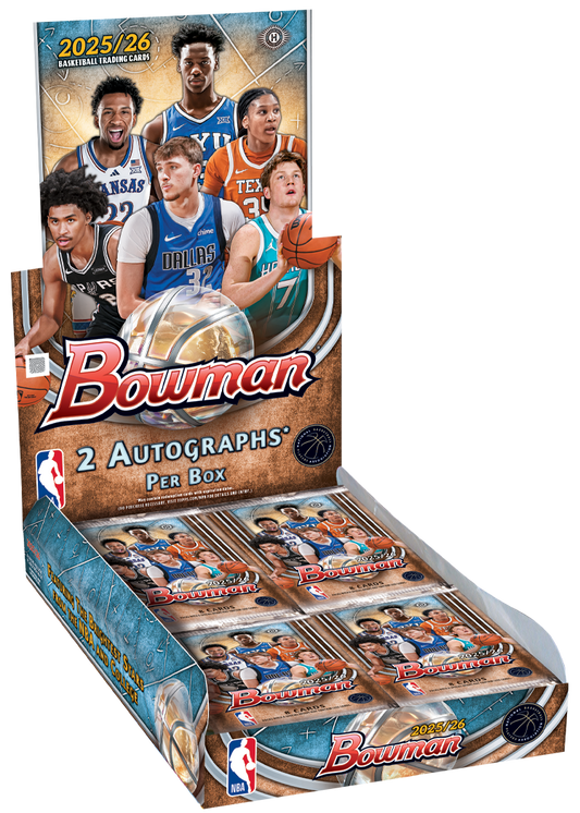 2025-26 Bowman Basketball Hobby 12-Box Case