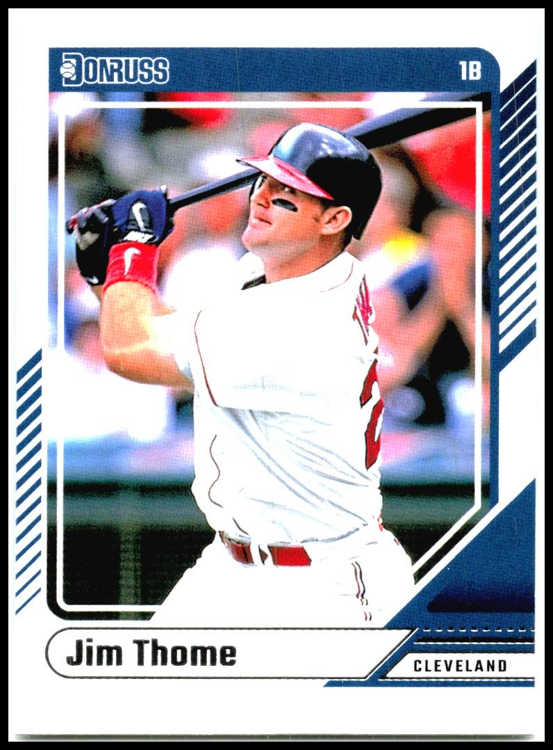 2024 Donruss #44 Jim Thome Cleveland Indians