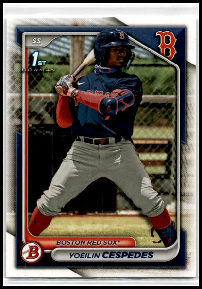 2024 Bowman Prospects #BP-139 Yoeilin Cespedes Boston Red Sox